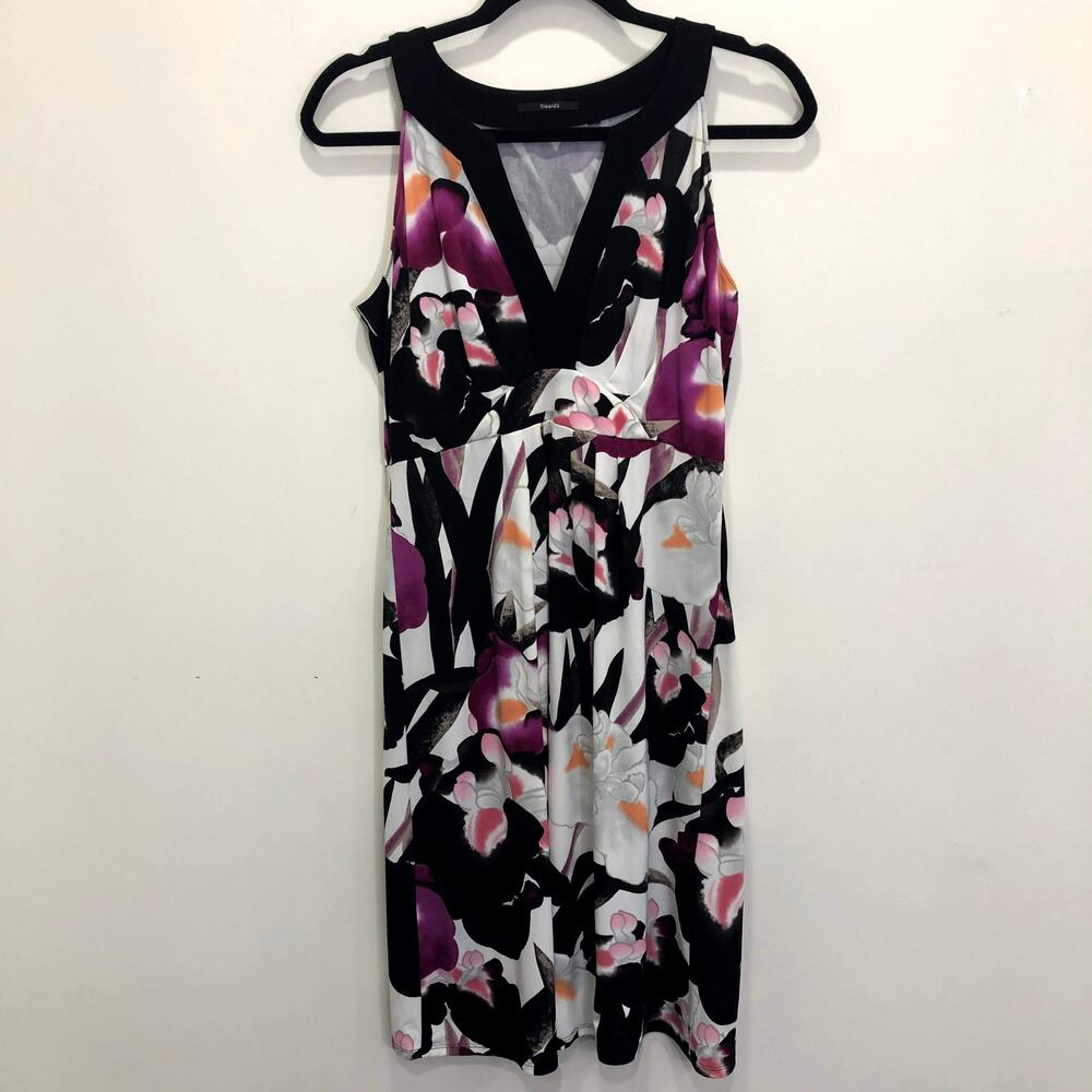 Tahari Floral V-Neck Lightweight Size Small Y2K Babydoll‎